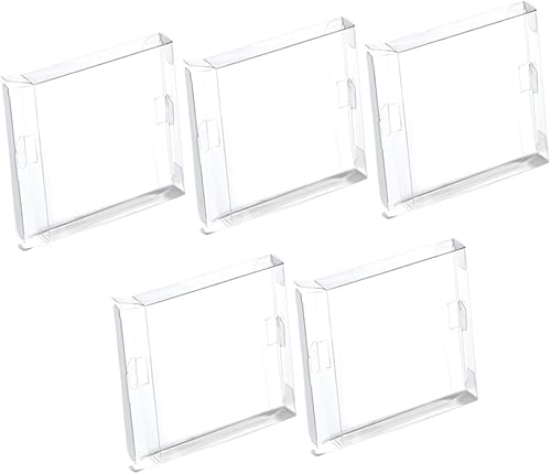 CHILDWEET Caja de 5 piezas Caja de tarjetas de juego Cajas Organizadoras Contenedor de Juego Estuche de Juego Estuche Organizador de Juego Juego de