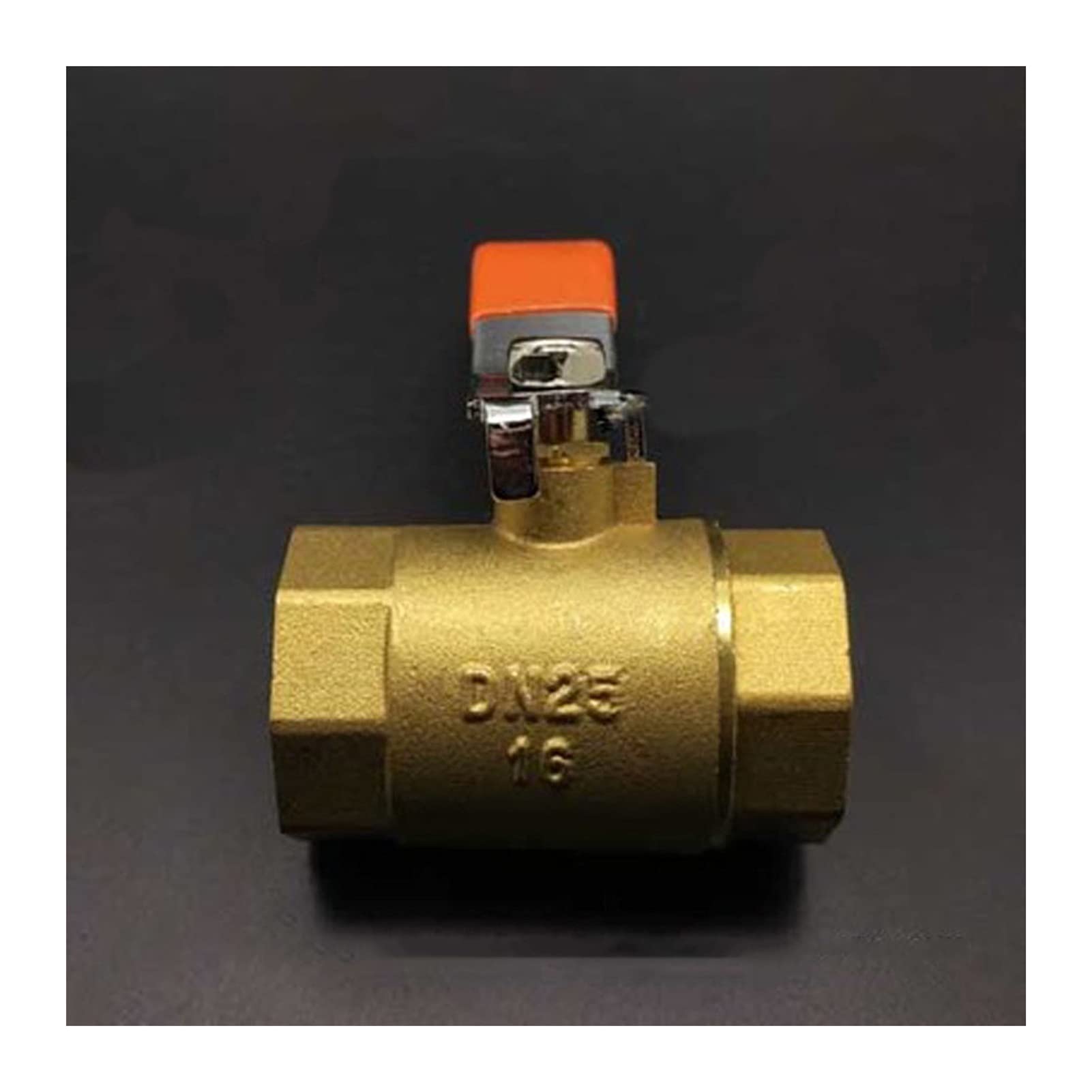 Vanne et robinet à bille en laiton DN25 1 pouce femelle pour canalisation eau et gaz