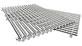 QuliMetal SUS304 9MM Cooking Grates for Weber Spirit 300 and GS4 Spirit II 300 Series, Spirit 700, Genesis Silver/Gold/Platinum B & C, Genesis 1000-3500, Replacement Parts for Weber 7638 7639