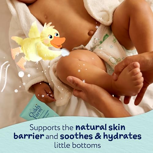 Childs Farm Baby Nappy Cream, Fragrance Free | Soothing, Moisturising & Hydrating | Suitable for Newborns with Dry, Sensitive & Eczema-prone Skin, 100ml (Pack of 2)