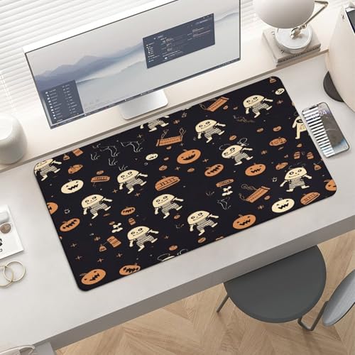 Mouse Pad Grande Halloween Diseño Cute 60x30 cm miniatura 6
