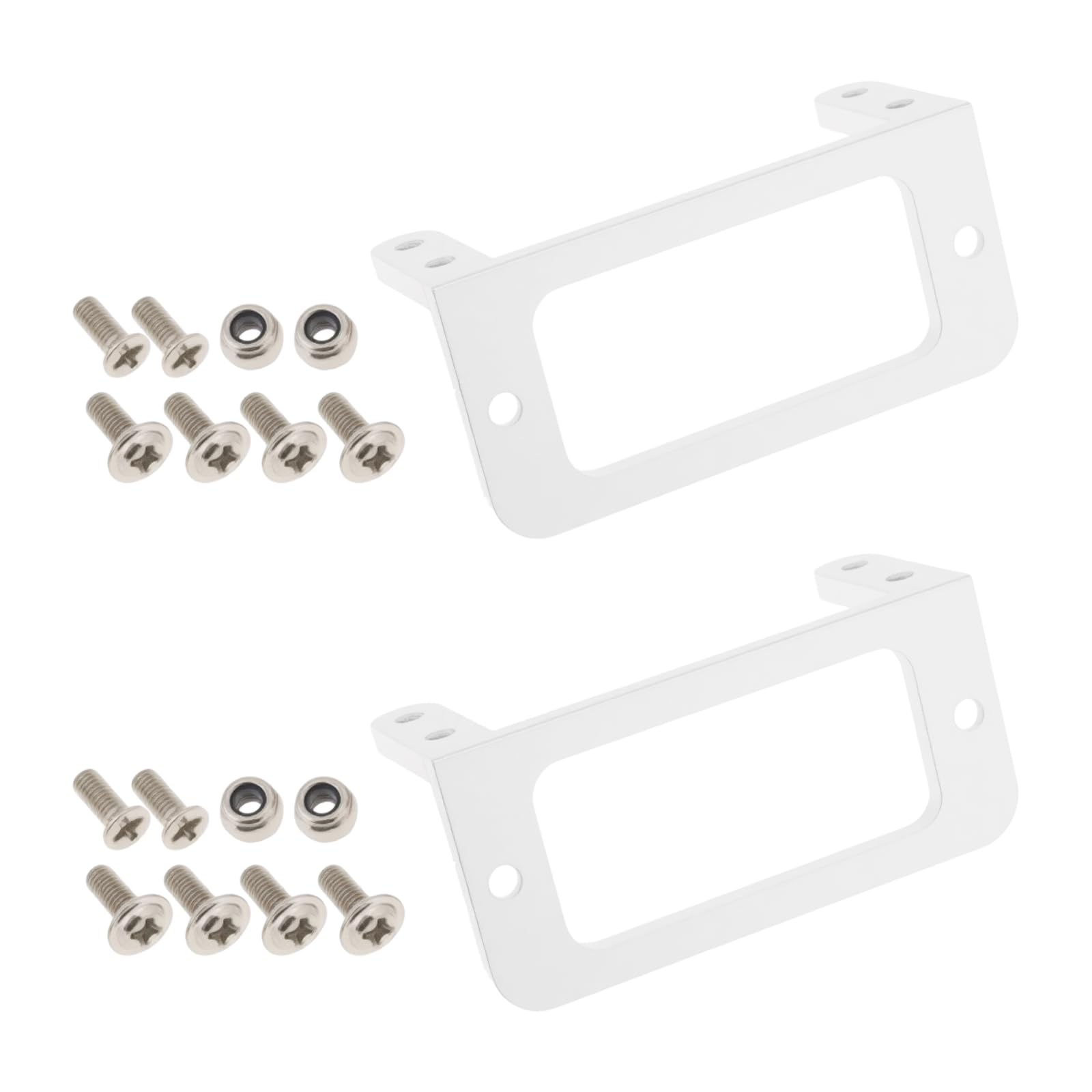 Briny River 2Pcs Standard Servo Mount with Screws Nut Compatible with Futaba S3003/S3001 Compatible with TOWE PRO MG-995