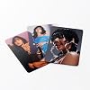 55Pcs Black-Pink Photo Cards Kpop Bp Solo Cards,Black&Pink New Album Greeting Cards Jisoo,Rosé,Lisa Rockstar Cards with Box