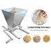 Produktbild Rainbow_Road Schrotmühle Malzmühle Malt Crusher Barley Mill Getreidemühle mit Zwei Edelstahl Rollen für Homebrew Home Beer Brewing, Manuell Verstellbare