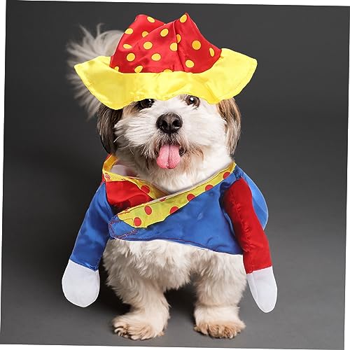 Disfraz de payaso para perros tamaño 2XL miniatura 6