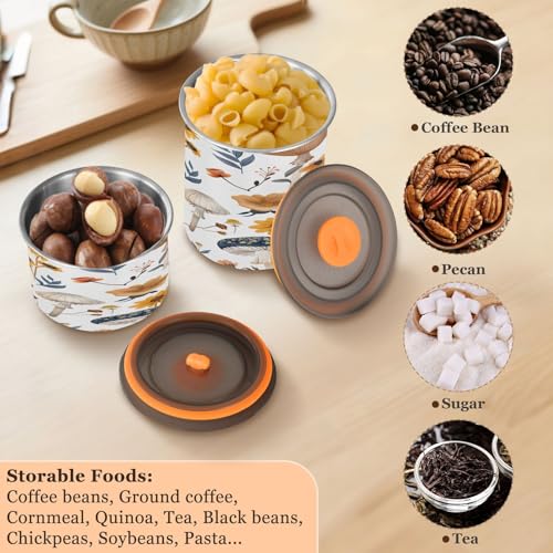Contenedor hermético para café Qilmy de acero inoxidable 30oz miniatura 6