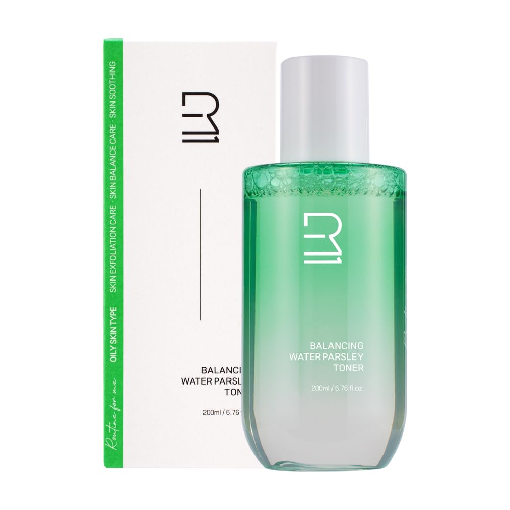 ROUME Water Petersily Gesichtswasser (33.975 ppm) – Porenminimierung & Talgkontrolle für fettige und Mischhaut, aufhellende und Anti-Aging koreanische Hautpflege für Glashaut, 200 ml