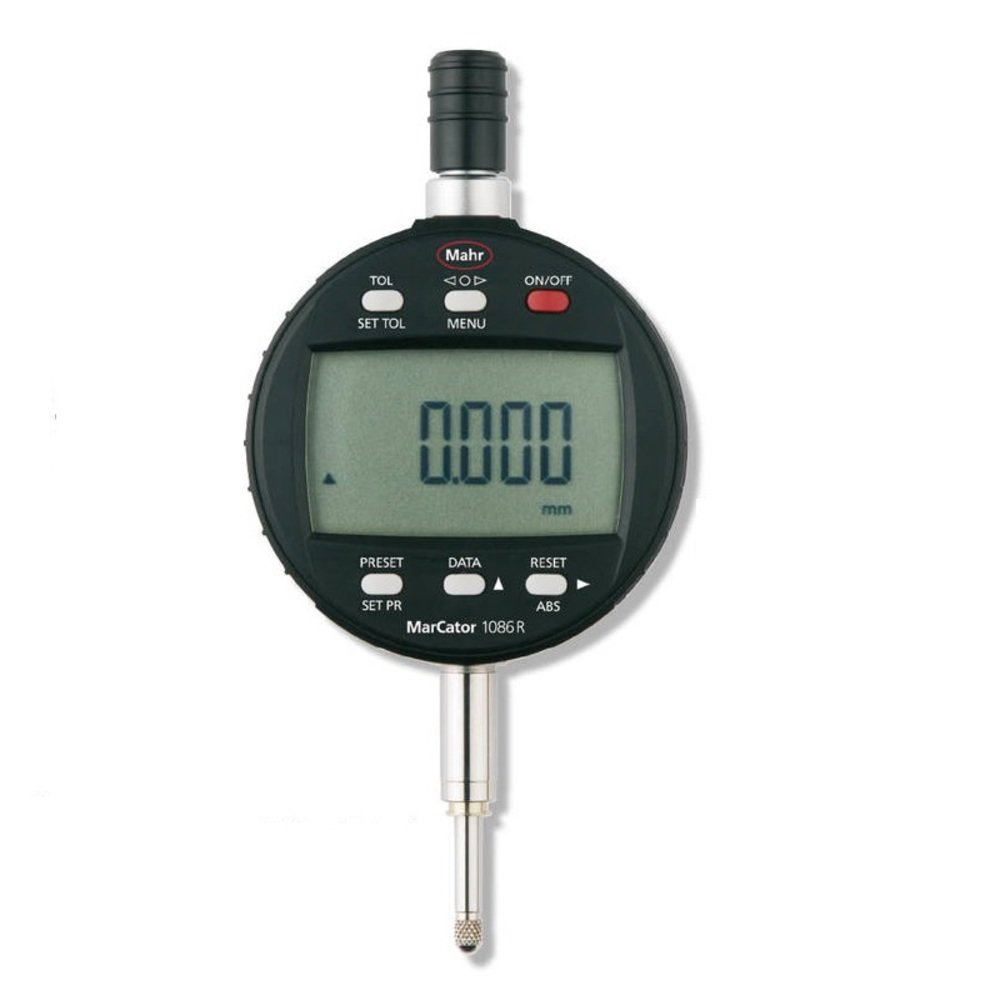 Digital Mahr Messuhr 1086R 12,5 mm MarCator 4337620 (Ersatz für 4337120) Ablesung: 0,001/0,0005 mm Datenausgang: Ja