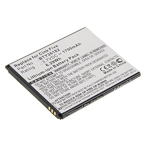 Batterie pour Wiko Cink Five Batterie de rechange ACCU Batterie