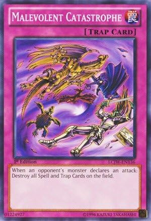 YU-GI-OH! - Catástrofe malévola (SDCR-EN034) - Baraja de Estructura Revolución del Dragón Cibernético - 1 Edición - Común