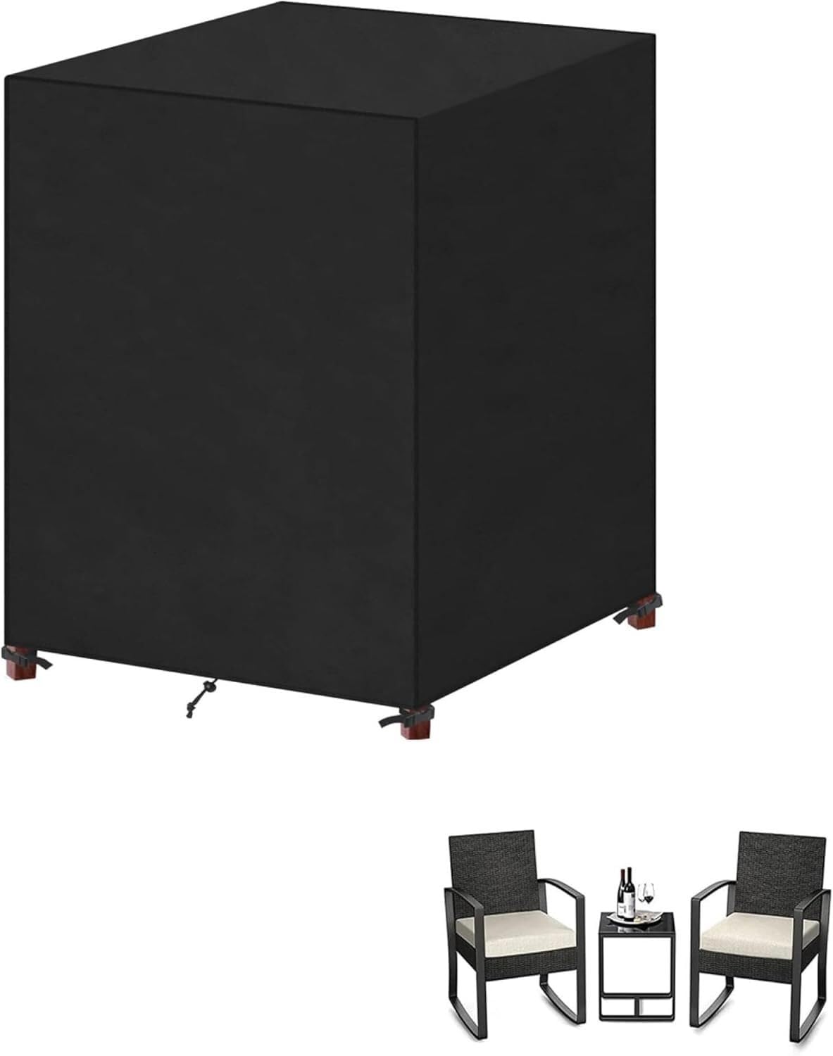 Housse table extérieure anti-UV protège votre mobilier de la pluie