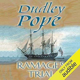 Ramage's Trial Audiolibro Por Dudley Pope arte de portada
