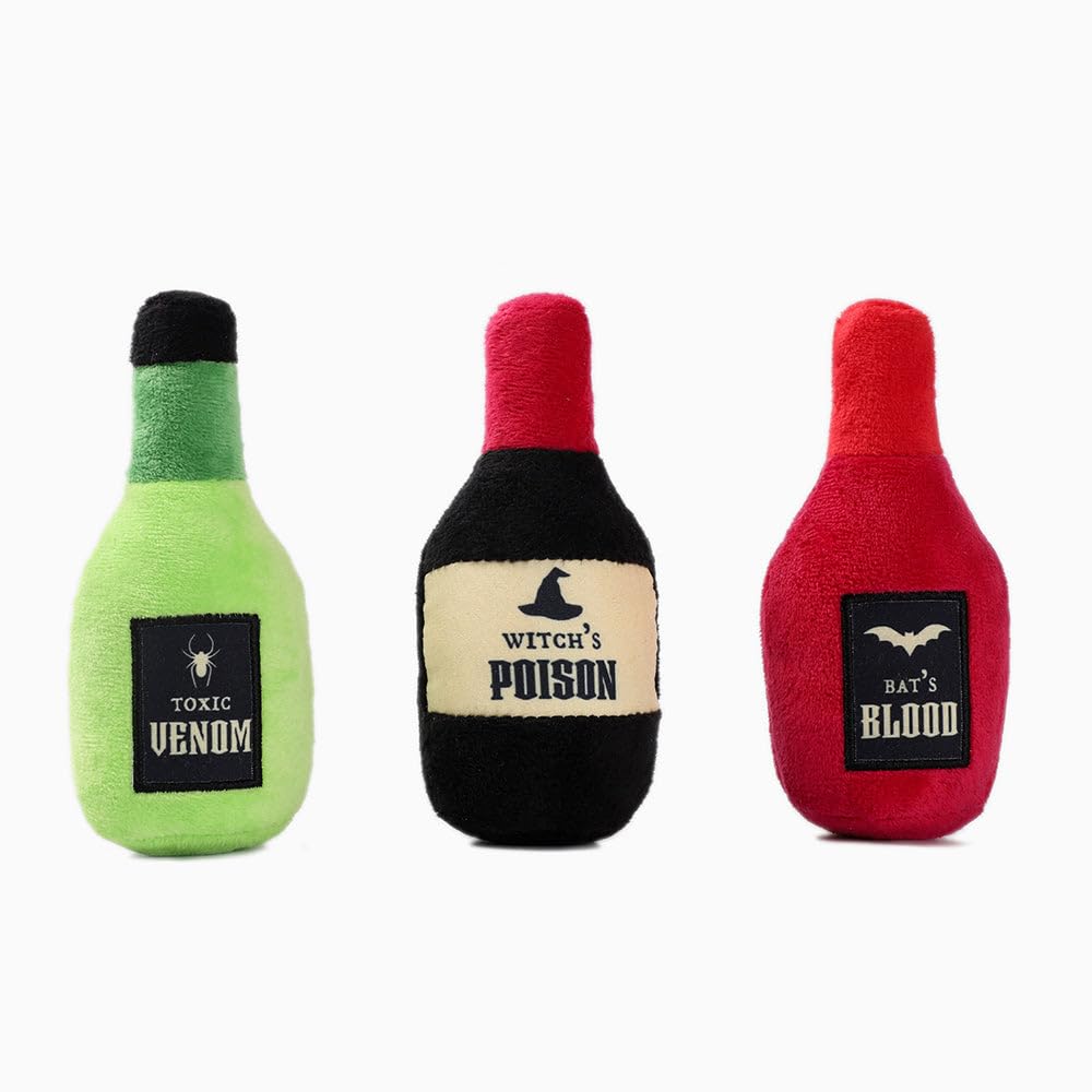 Jouet pour chien contre l'ennui HugSmart Howloween peluches multicolores lot de 3