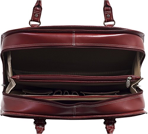 McKLEIN 14" Leather Ladies' Laptop Briefcase- HILLSIDE2