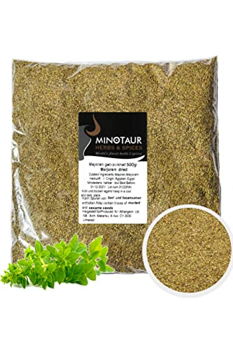 Minotaur Spices | Majoran | 2 x 500g (1 Kg) | getrocknet und gerebelt Cover