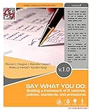 Say What You Do: Building a Framework of It Controls, Policies, Standards, and Procedures