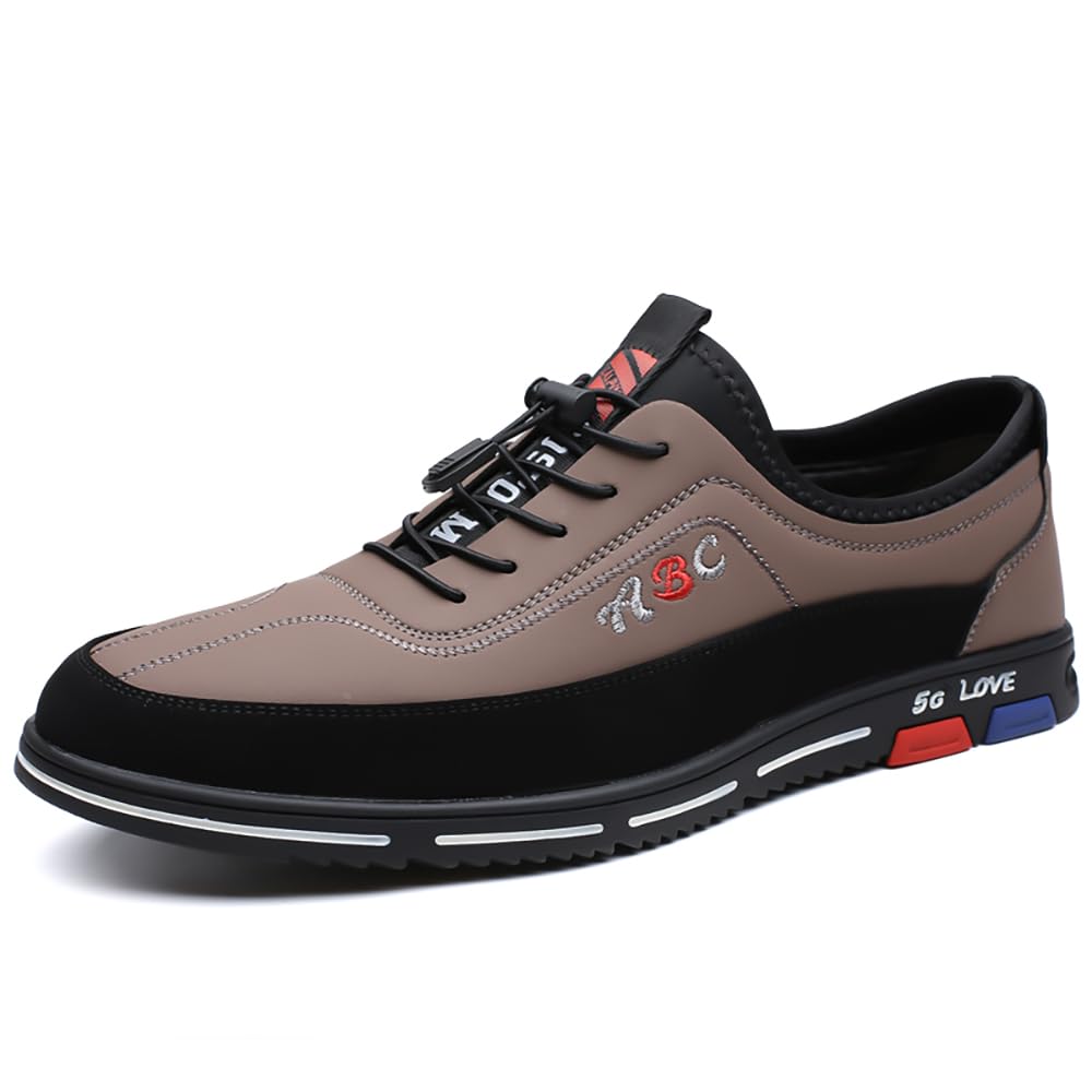 Chaussures de golf décontractées en cuir pour homme - Mocassins cassables et antidérapants - Chaussures de sport légères