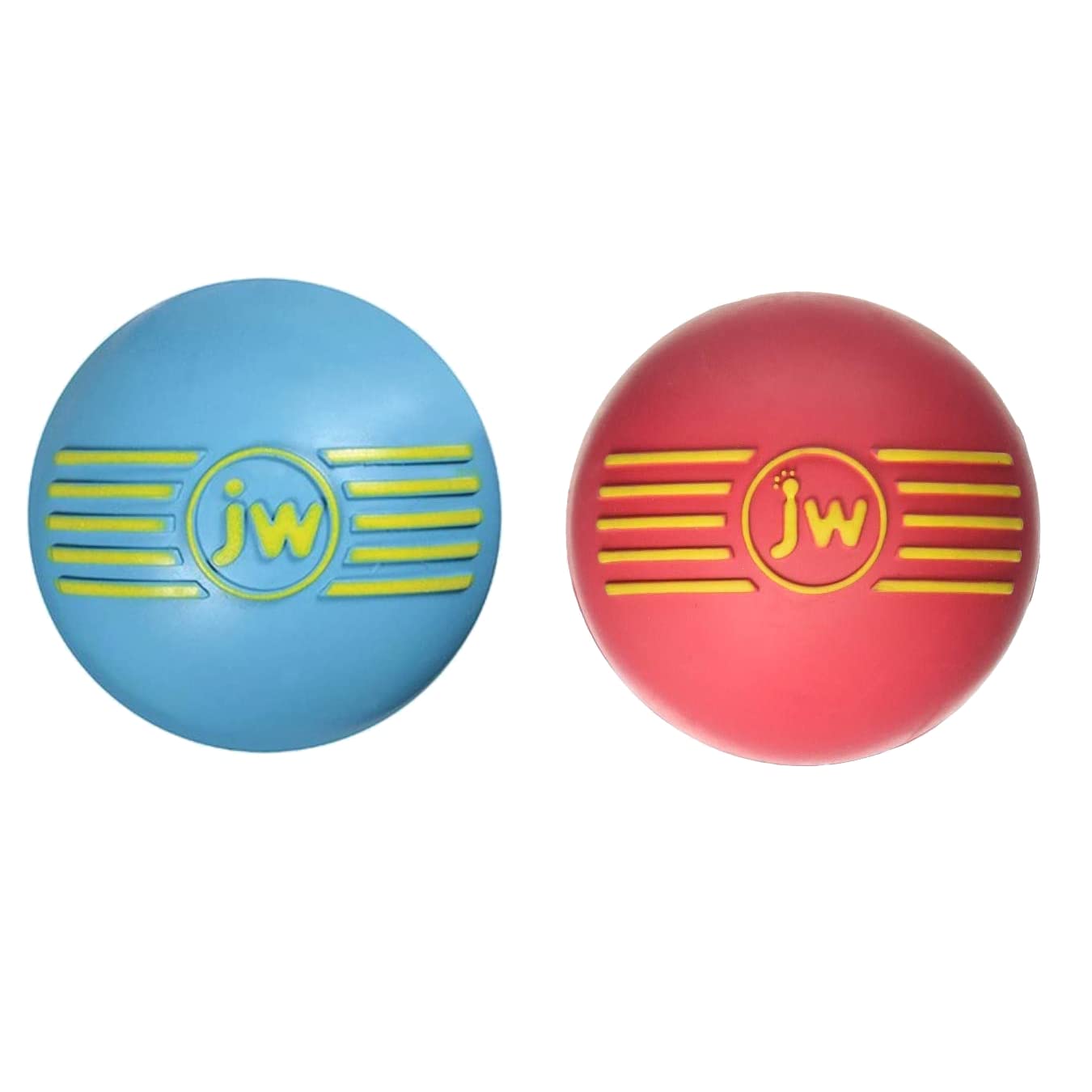 JW Isqueak Ball Rubber Dog Toy Size:Small Packs:Pack of 2 โ image 1