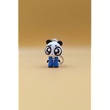 Hareketli Sevimli Y ld z G z Panda Tangzhuang Fig rl  Anahtarl k - Hareketli Anahtarl k  anta S s  Charm