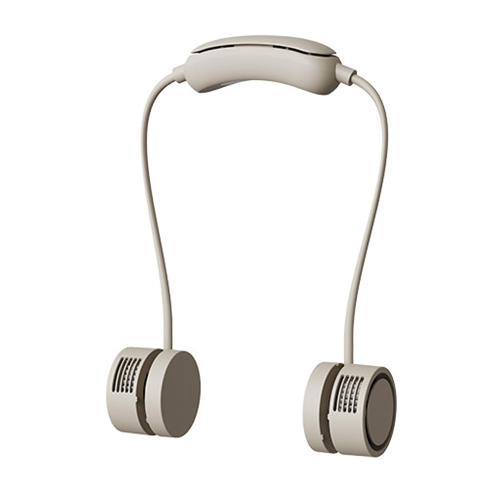 Tsynapter Rechargeable Wearable Neck Device with Adjustable Tube Customizable Position for Home and Warm Weather Activities Adjustable Neck Fan