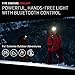 Ledlenser, H19R Signature Rechargeable Headlamp High Power LED, 4000 Lumens, Waterproof, Dustproof, Bluetooth Connectivity, Fusion Beam, Red Light, Magnetic Charge, Hands-Free Light Outdoors
