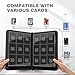 Trading Card Binder with 9 Side Loading Pocket Card Album Hold Up to 540 Cards PU Card Collection Binder, Collectible Albums Card Folder for MTG, TCG, Sports Cards