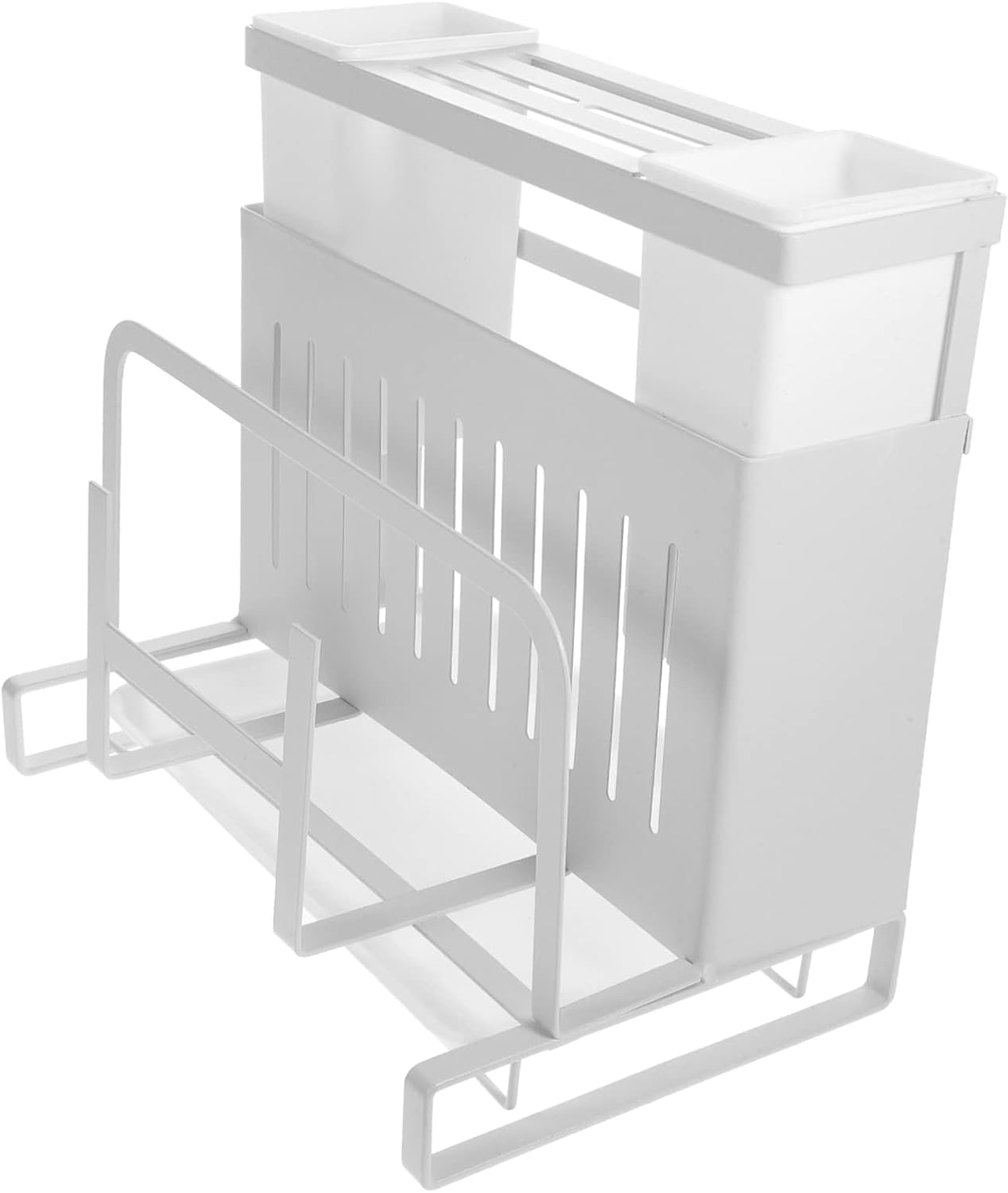 SOLUSTRE Kitchen Utensil Organizer Stove Utensil Holder Cutter Storage Rack Kitchen Sink Organizer Storage Cutter Case
