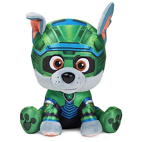 GUND PAW Patrol: The Mighty Movie Rocky Stuffed Animal, Officially Licensed Plush Toy for Ages 1 and Up, 6”
