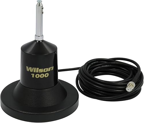 Wilson Serie 1000 - Antena CB de montaje magnético de 3000 W con látigo extraíble de 62 12 pulgadas