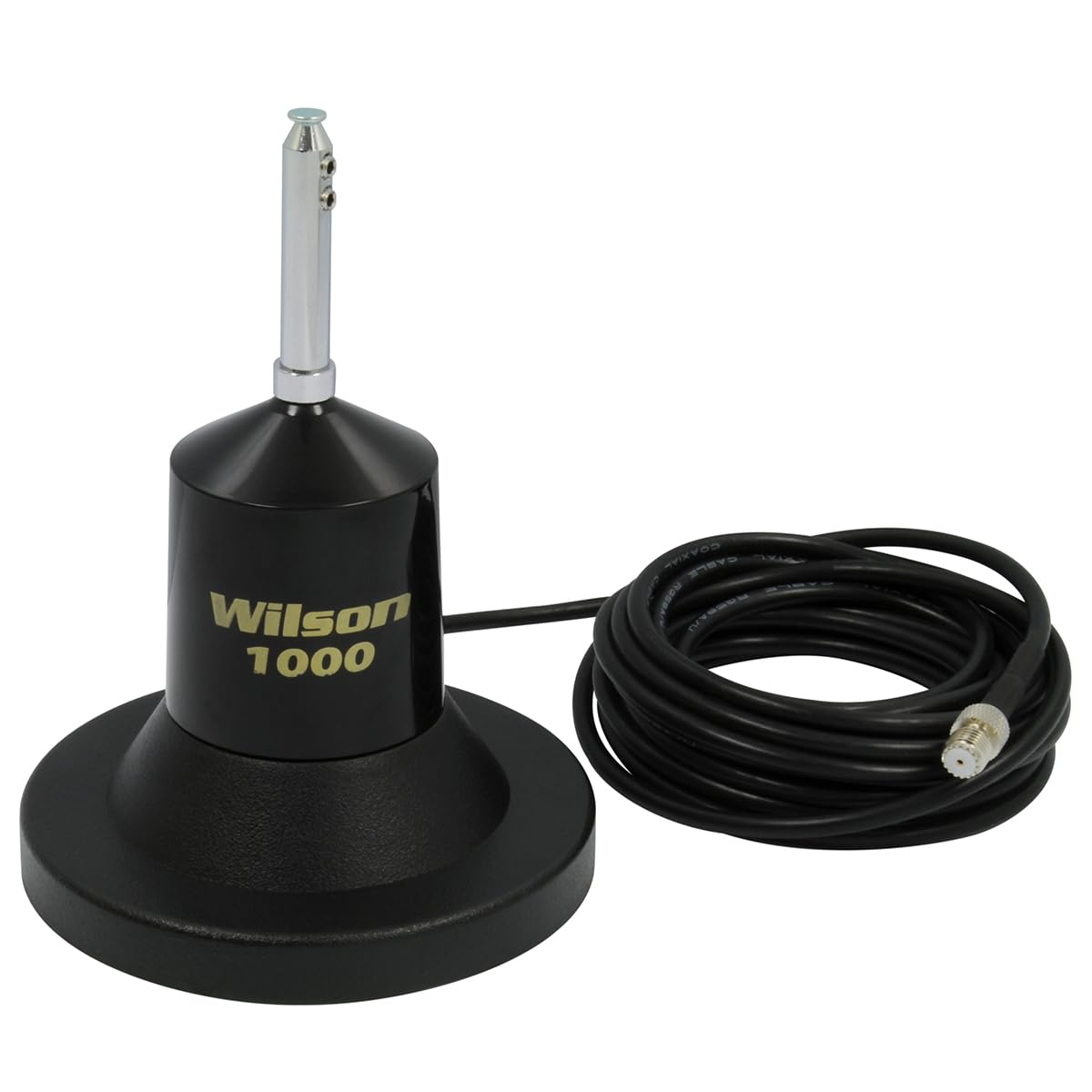 Wilson 1000 Series 3000 Watt Magnetic Mount CB Antenna with 62 1/2 inch Removable Whip