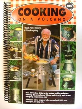 Spiral-bound Cooking on a Volcano Book