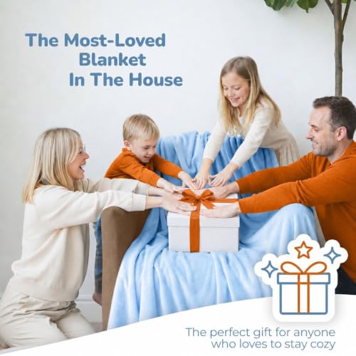 Image of Super Blanky Wearable Blankets for Women & Men, Graduation Day Gift for Her, Cozy Gifts for Women, Wife Birthday Gifts Ideas