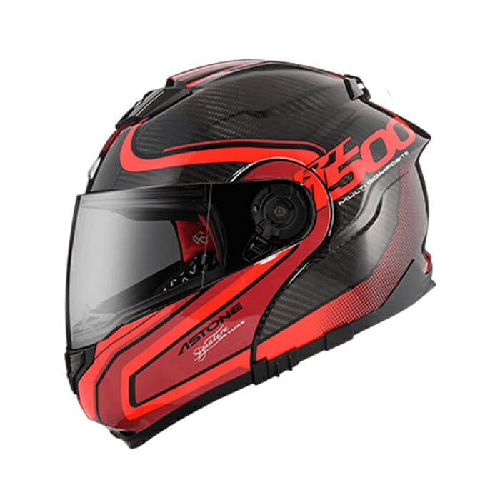 Amazon.co.jp: [ASTONE] アストン カーボンシステムヘルメット RT1500