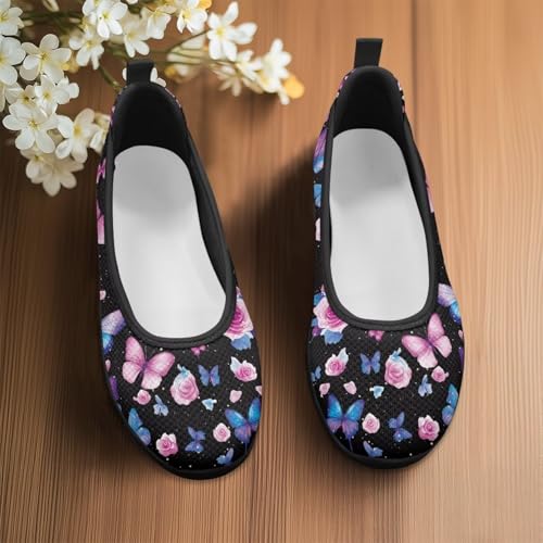 Image of Walking Shoes Women Breathe Mesh Slip On Sneakers Women Comfortable Lightweight