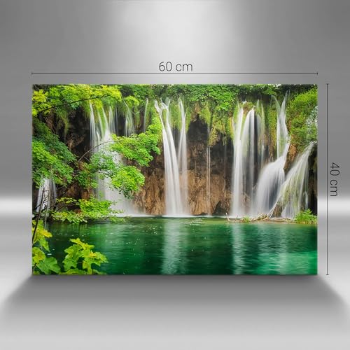 Image sur toile cascade du lac Wallfluent finition artistique - 4