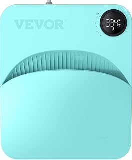 VEVOR Heat Press Machine,10x12inches Portable Shirt Printing Multifunctional Sublimation Transfer Heat Press Machine Teflon Coated, Easy Iron-on Press for T-Shirts/Bags/Pillows/HTV Vinyl Projects
