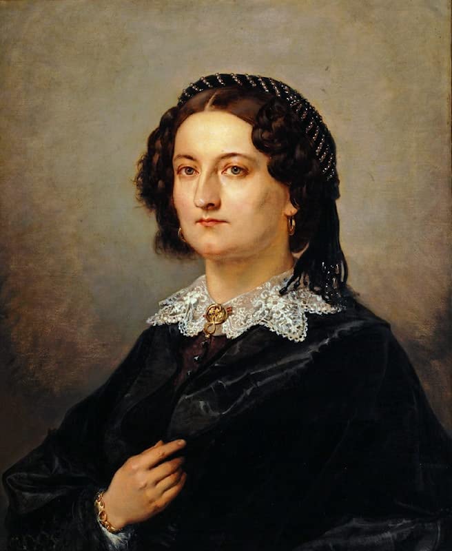 Portrait Viktoria Kozinskaya Jan Matejko affiche impression d'art tableau mural 60x90
