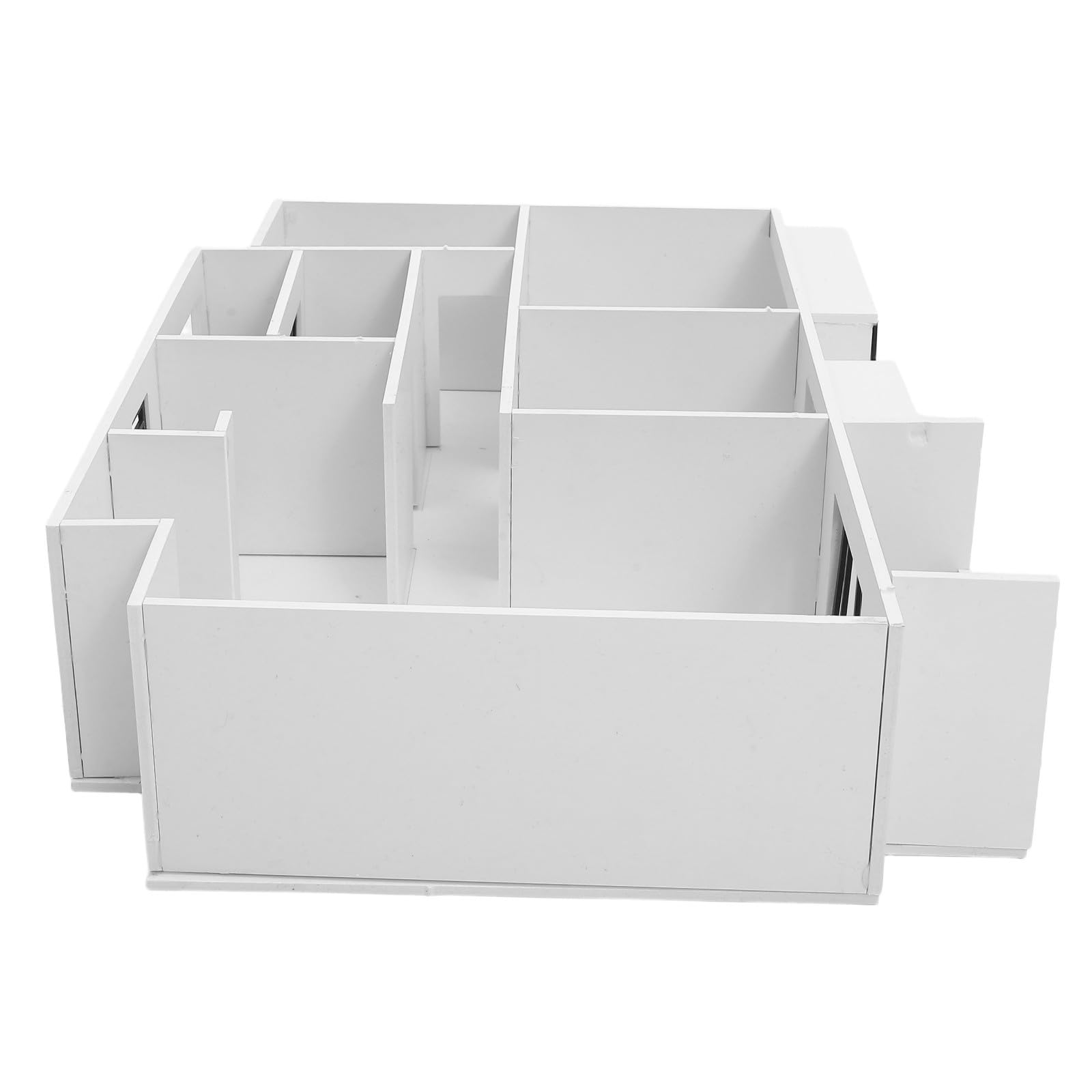 YOSADIER 1:25 Architekturmodell Bausatz Selbstgemacht Wohnungsmodell Satz Unfertiges 3d Innenraum Layout Zubehör für Maßstabsgetreue Miniatur Zimmer Leeres Modellbau Materialpaket