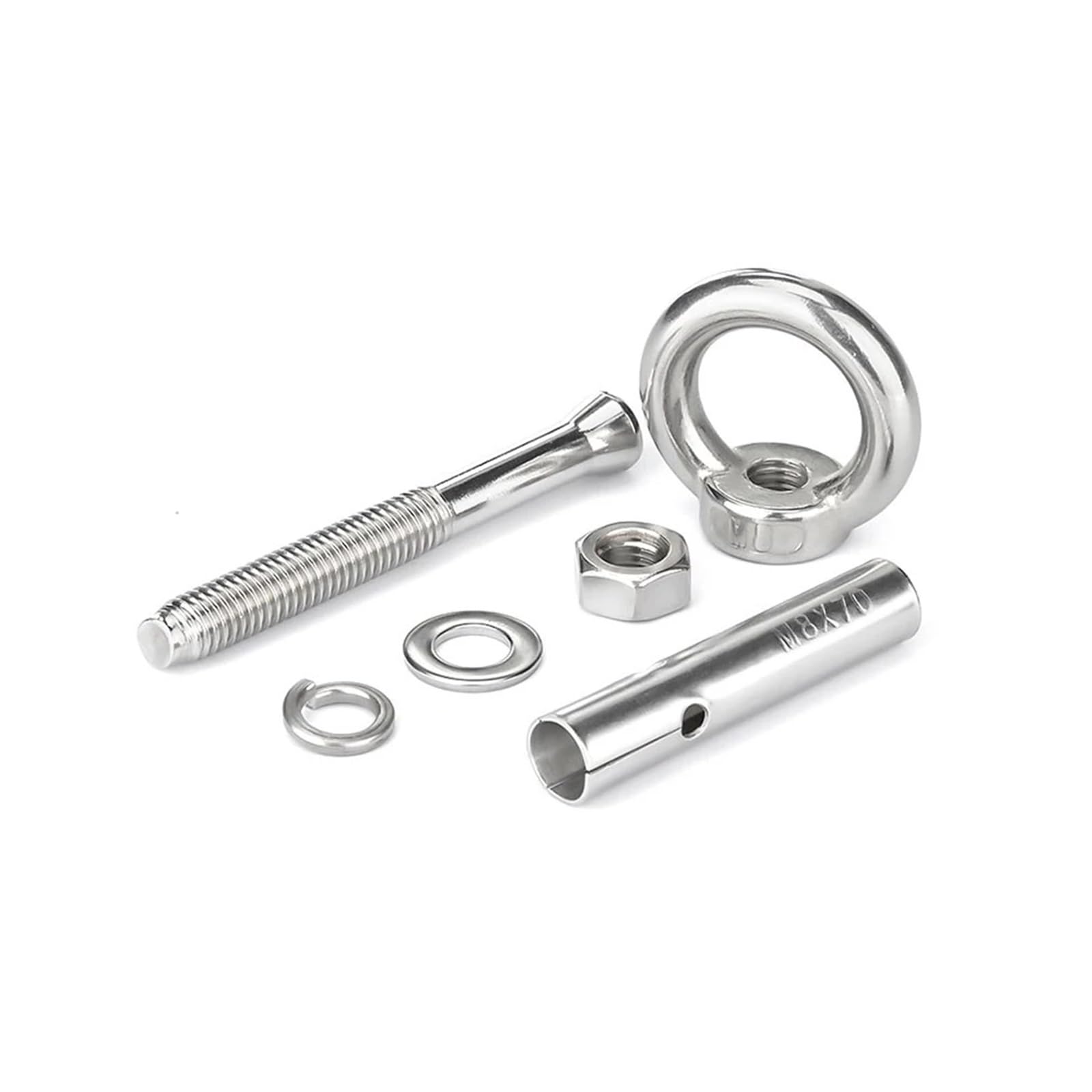 Gancho de tornillo de expansión de acero inoxidable 304