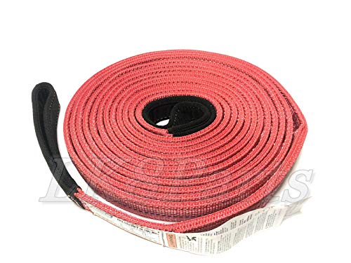Proper Spec Factor 55 Tow Strap 30 Foot X 2 Inch Black/Red 00074