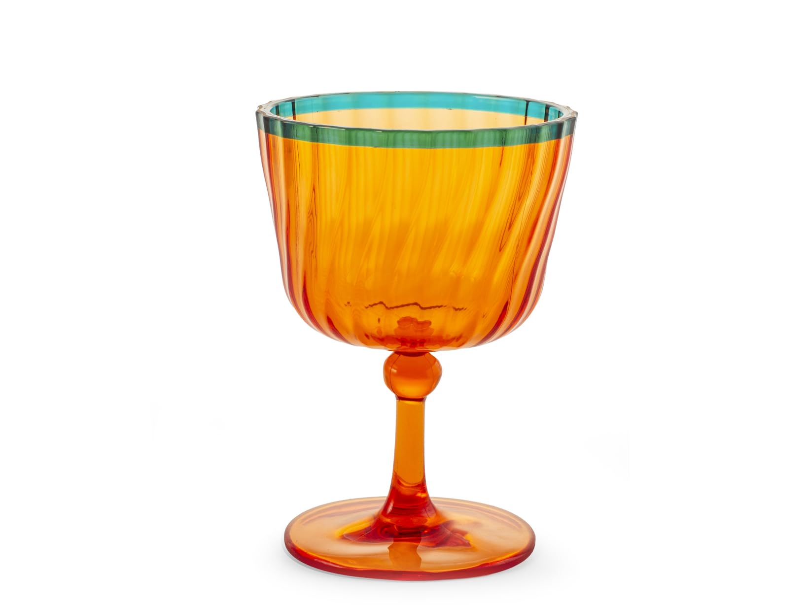 H&H – Set de 12 copas acrílicas 25 cl, colores surtidos, ligeras y resistentes, ideales para jardín, piscina, camping y fiestas al aire libre