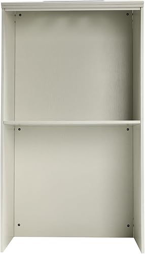 Miniatura 5 de Soporte para podio  Soporte de podio portátil para anfitriona, escritorio de recepción con estante de almacenamiento, púlpitos para iglesias, podio