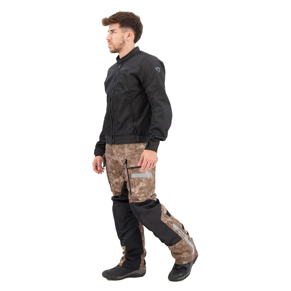 REV'IT! Eclipse 2 Sommer Motorradjacke, Schwarz