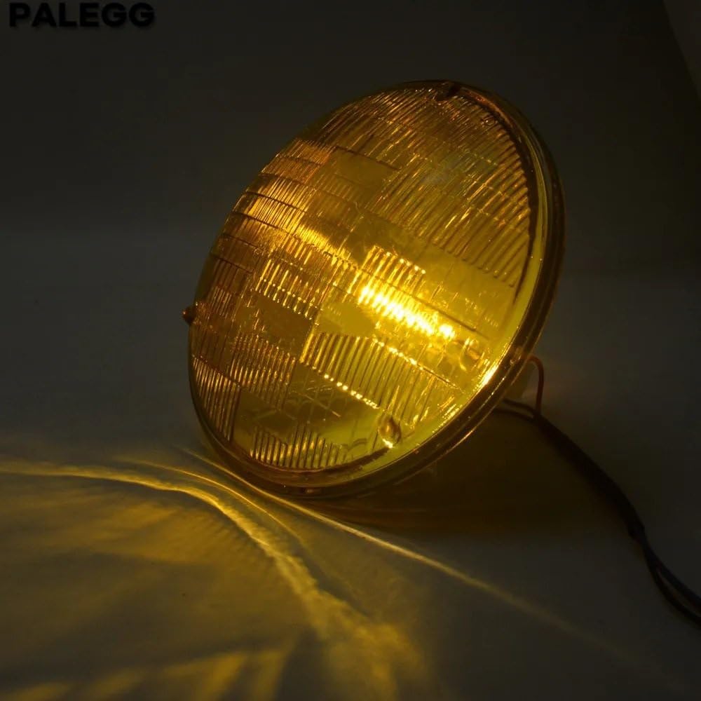 Reflektory motocyklowe Pasuje do Harley Dyna Sportster 4.5 "5.75" 7 "okrągły halogenowy uszczelniony reflektor żarówka reflektora 12V Hi martwa wiązka Motocykl Head Light(4.5 inch Clear)