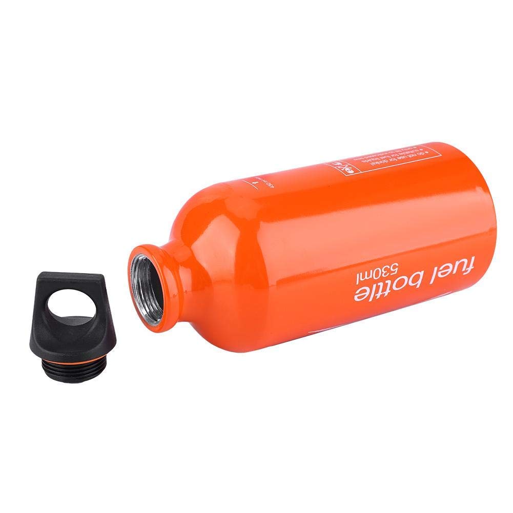 Butelka na paliwo, 530 ml, aluminiowa kuchenka gazowa, zbiornik na benzynę, butelkę, olej, pojemnik do przechowywania na zewnątrz, kemping, wędrówki