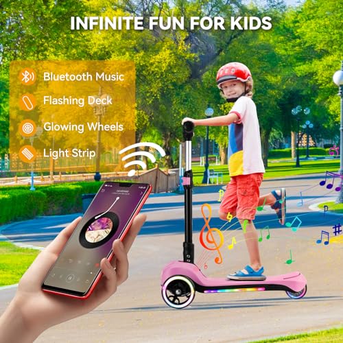3-Wheel Electric Scooter with Bluetooth