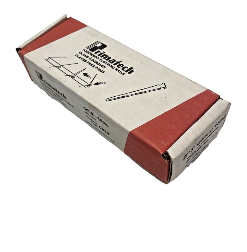 Primatech/Porta-Nails 2' Hardwood Flooring 'T'-Nails 16 GA. 1000 Count