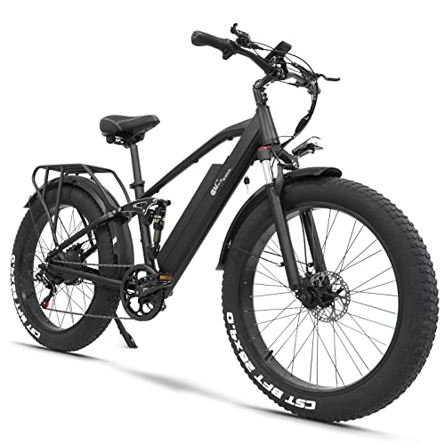 HFRYPShop E Bike Herren, 26'' Ebike Mountainbike mit 48V/17Ah Abnehmbarer...