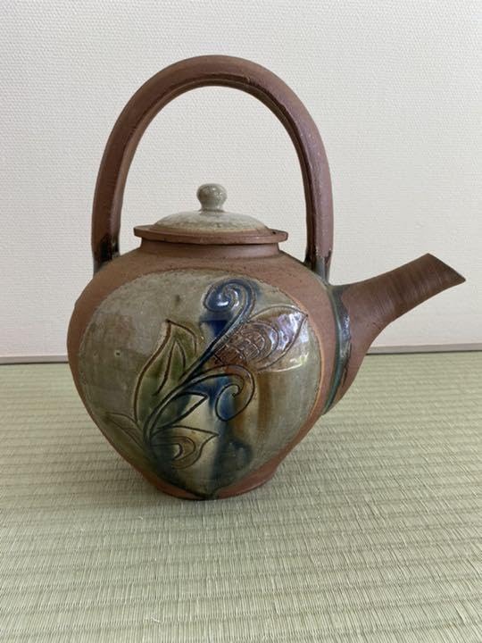 ⏬値下⏬大型急須★上江洲茂生★沖縄やちむん Amazon | 大型急須 上江洲茂生 沖縄やちむん | ノーブランド品