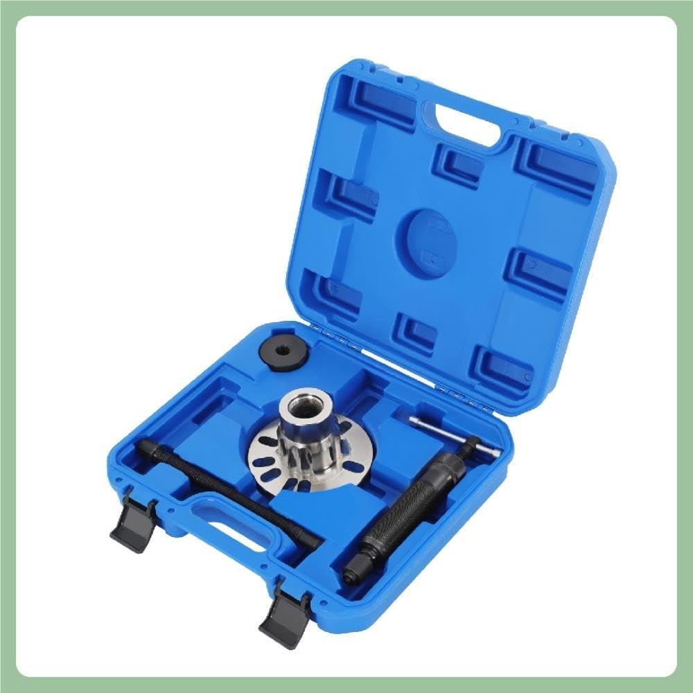 Extractor de Cojinetes Herramienta Universal extracción Cubo Rueda hidráulica 10T, Extractor 10 toneladas, Acero al Carbono 45# Kit de Extractor de Engranajes(Blue)